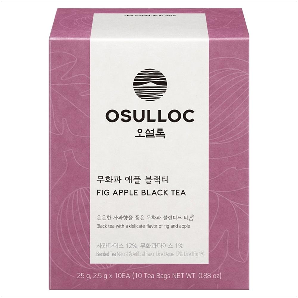 OSULLOC FIG APPLE BLACK TEA 2.5g x 10pcs