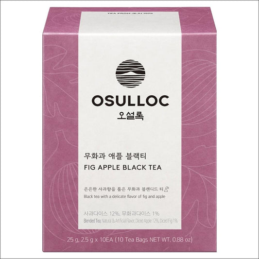 OSULLOC FIG APPLE BLACK TEA 2.5g x 10pcs