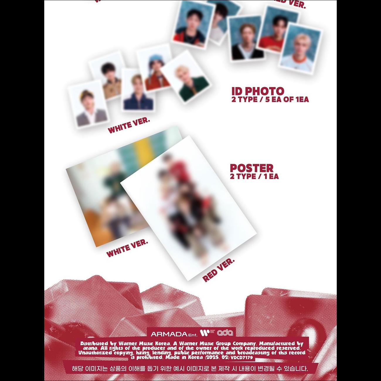 ONE PACT - PINK CRUSH (RED VER., WHITE VER.)