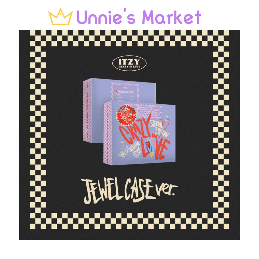 ITZY [CRAZY IN LOVE] Special Edition Jewel Case Ver.