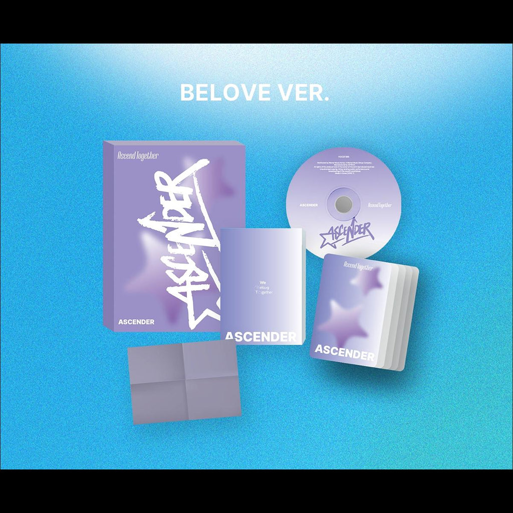 ASCENDER [Ascend Together] (BESIDE VER., BELONG VER., BELOVE VER.) + Free Gift