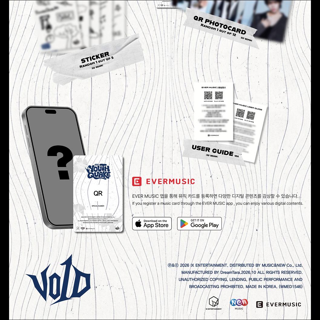 [Pre-order] V01D YOUTHQUAKE ECHO Ver Platform Album KPOP + Free Gift