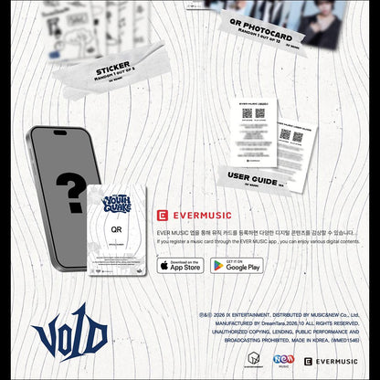 [Pre-order] V01D YOUTHQUAKE ECHO Ver Platform Album KPOP + Free Gift