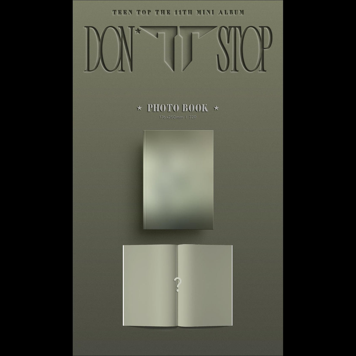 [Pre-order] TEEN TOP 11th EP DONT STOP KPOP Album Sealed + Free Gift