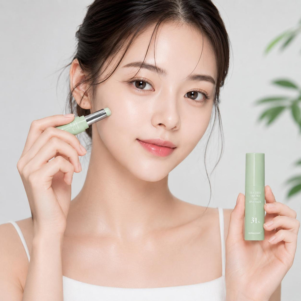 Derma Share Tea Tree Trouble Care Spot Balm 3.5g – Targeted Blemish Care