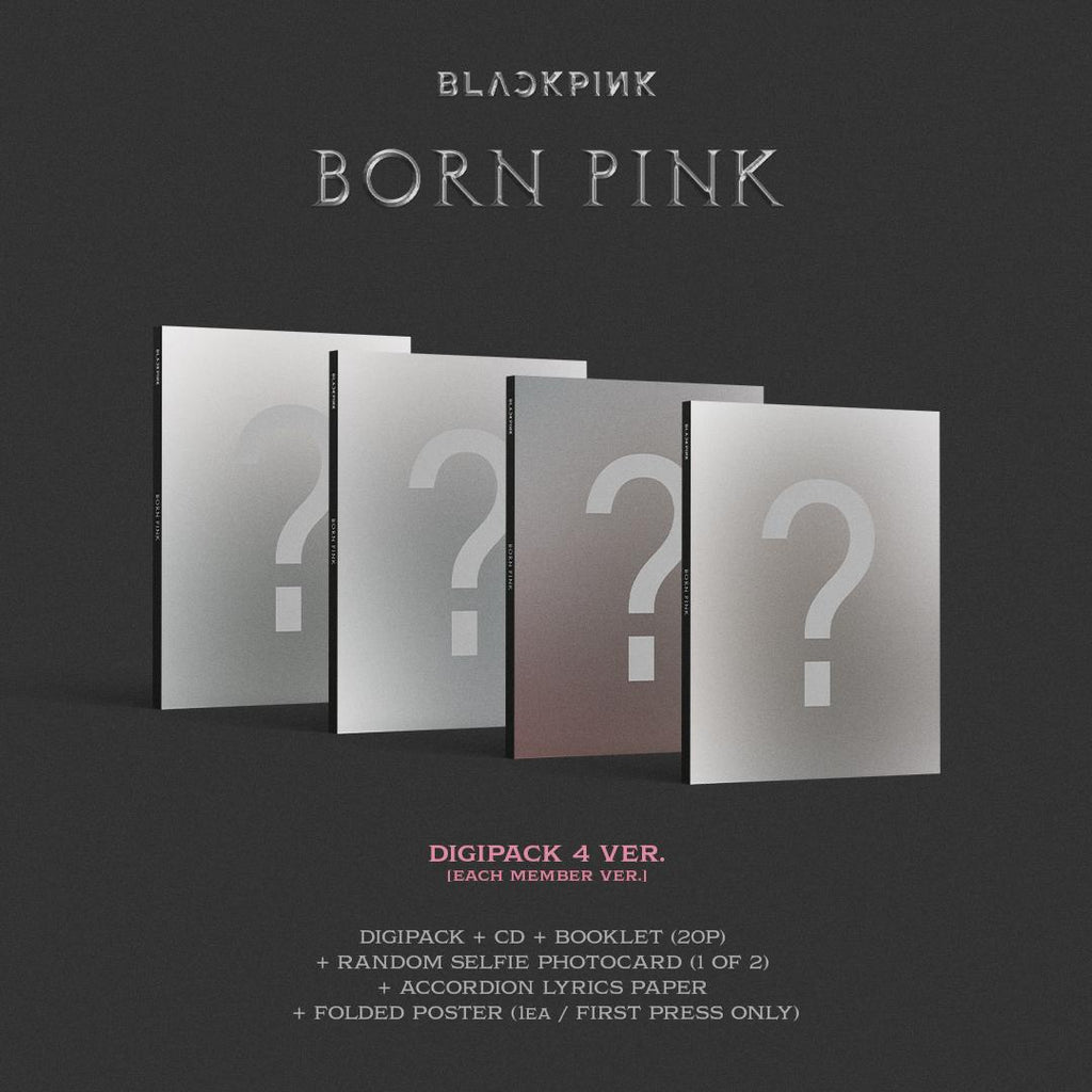 BLACKPINK - BORN PINK Digipack Ver. Album