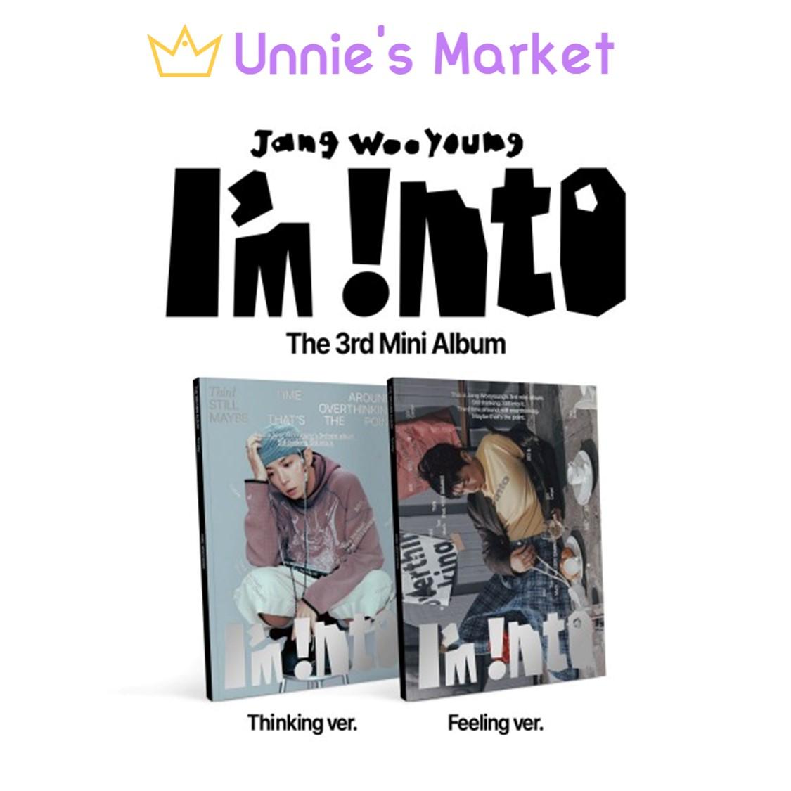 Jang Woo Young (2PM) I'm Into The 3rd Mini Album (Thinking ver. / Feeling ver.)