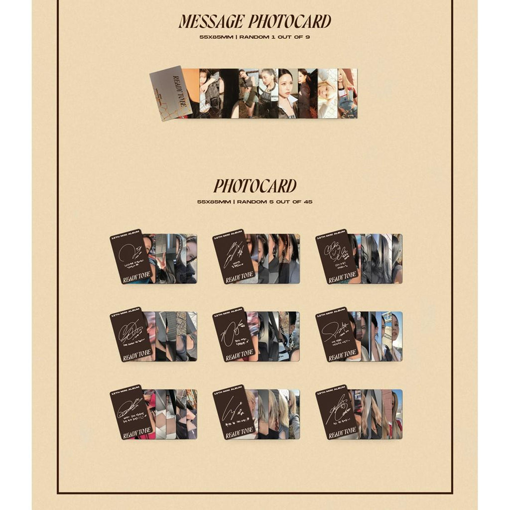 TWICE - READY TO BE Album