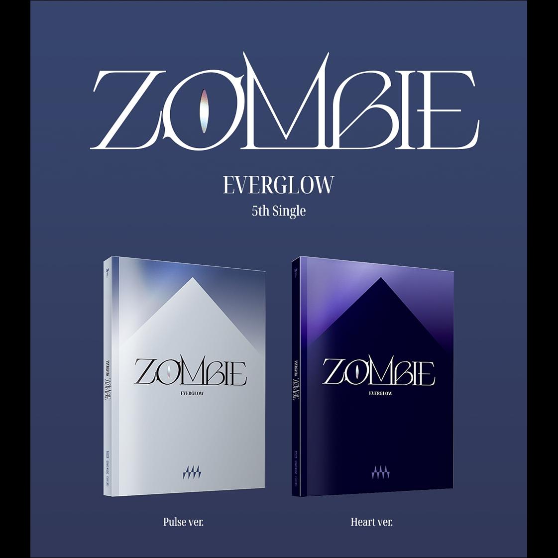 EVERGLOW - ZOMBIE 5th Single Album (Pulse ver / Heart ver)