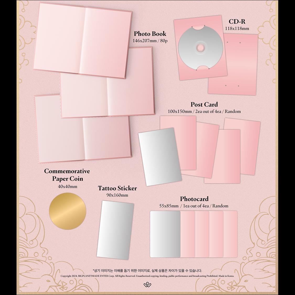 HA SUNG WOON - Blessed Photobook ver. Album (Heaven ver. / Ground ver.)
