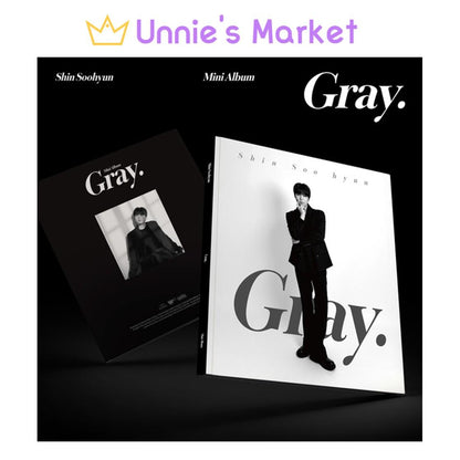 SHIN SOOHYUN (U-KISS) - Gray Mini Album + Free Gift