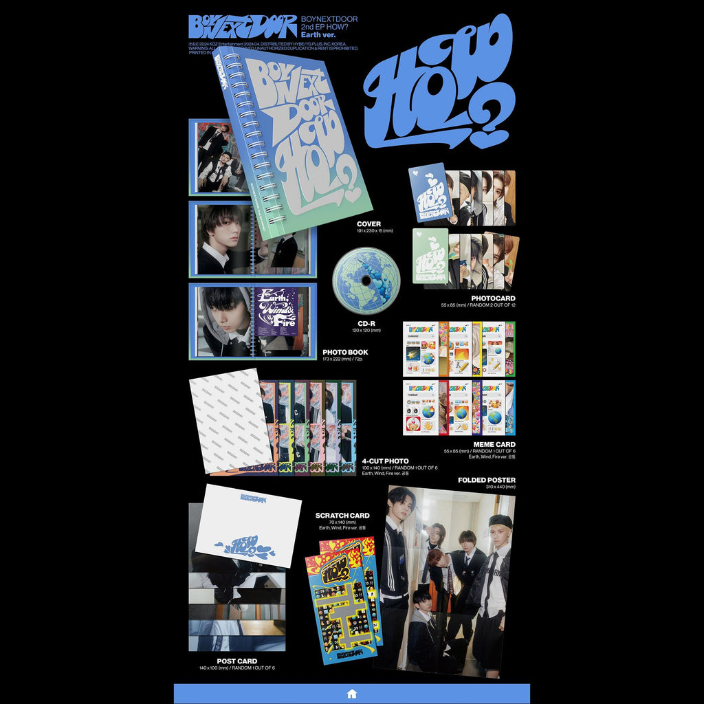 BOYNEXTDOOR / 2nd EP [HOW?] / BND Album