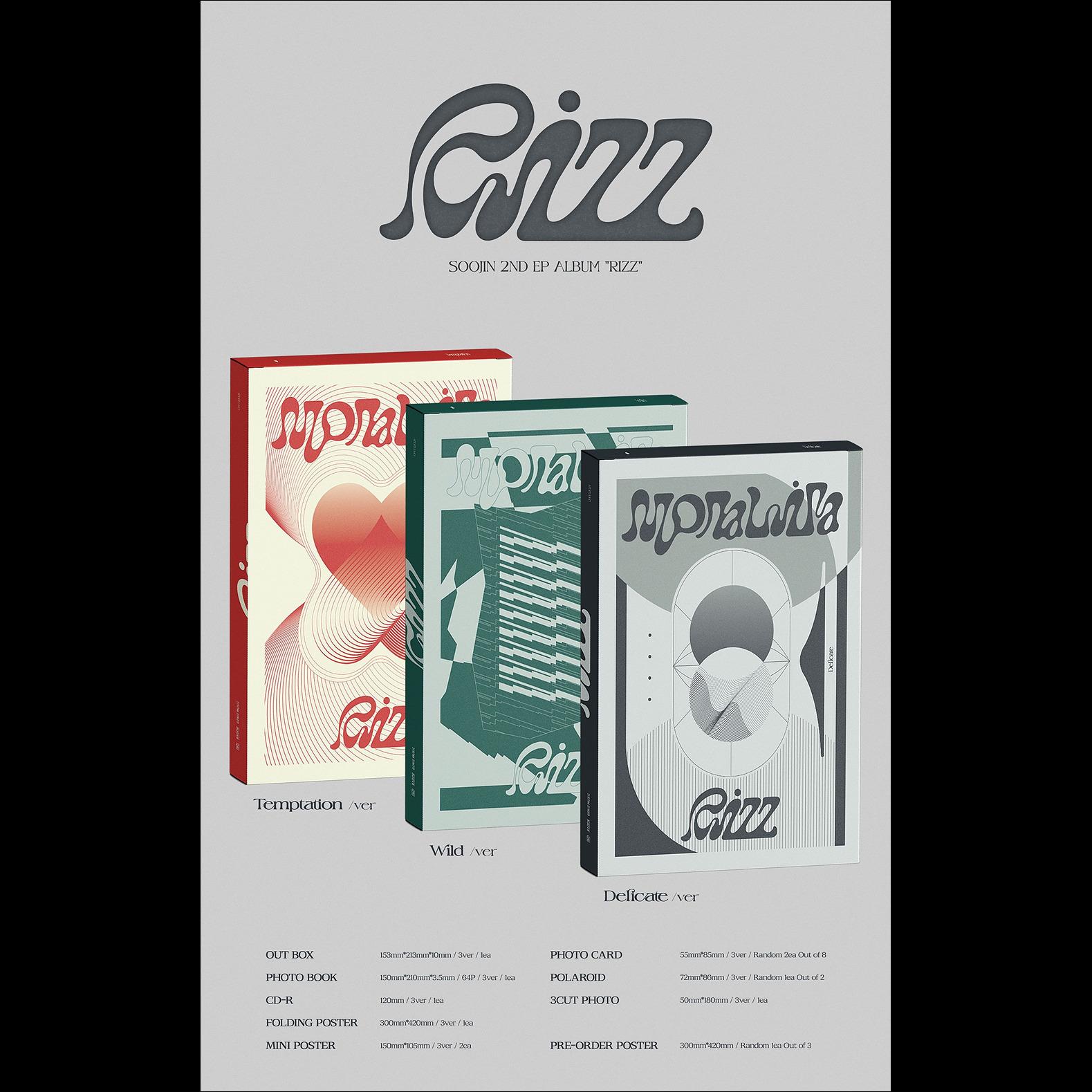[NO POB] SOOJIN [RIZZ] 2nd EP Album