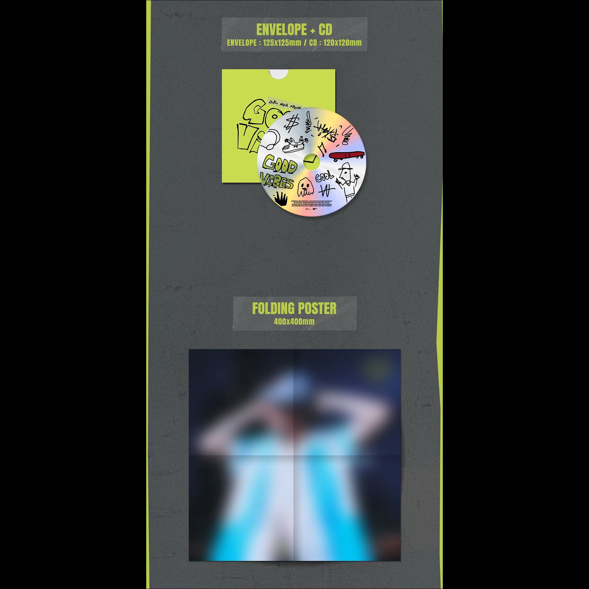 BANG YEDAM - GOOD VIBES 2nd Mini Album