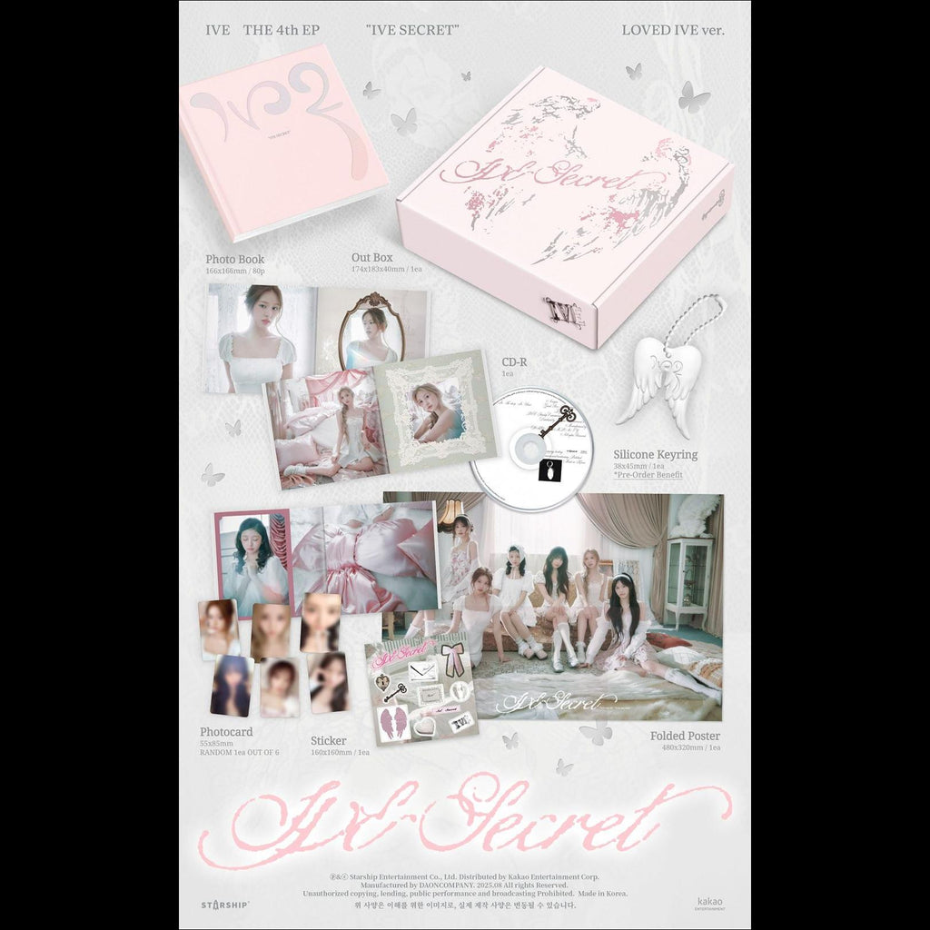IVE [IVE SECRET] LOVED IVE ver. / The 4th EP Album