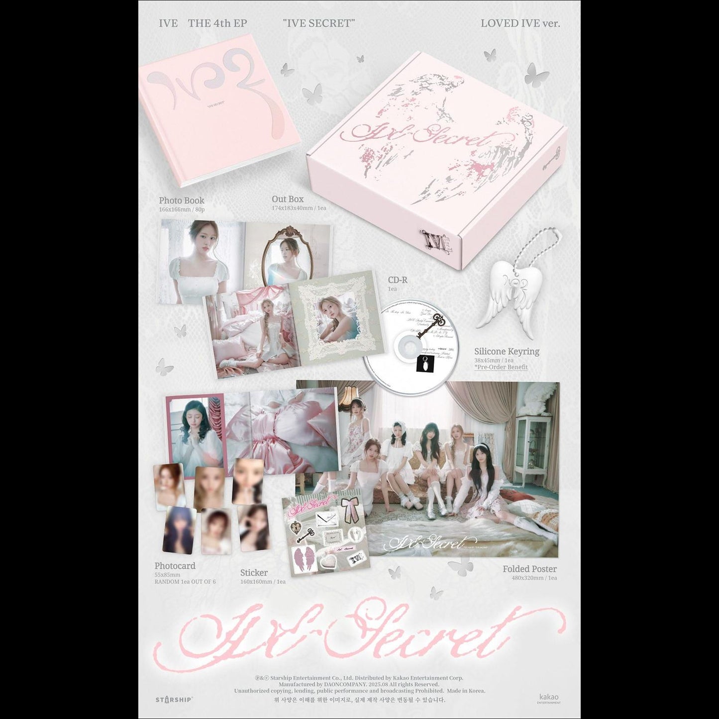 IVE [IVE SECRET] LOVED IVE ver. / The 4th EP Album