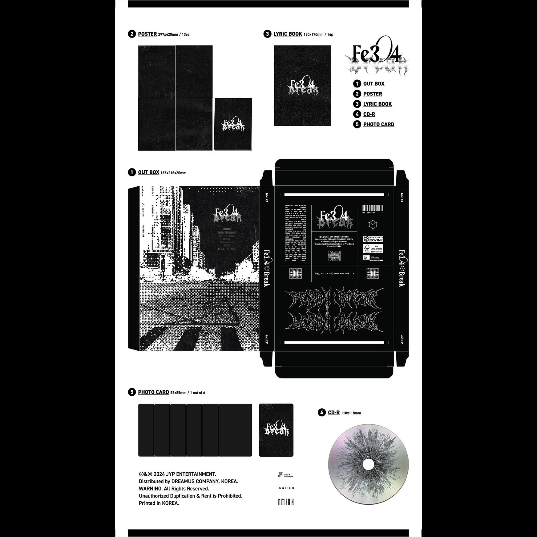 NMIXX Fe3O4: BREAK (Poster Ver.)