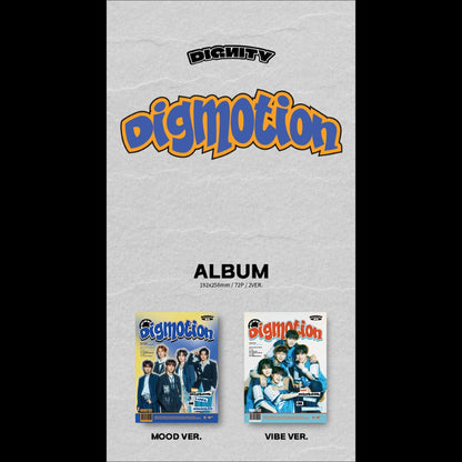 DIGNITY - DIGMOTION 1st Mini Album (MOOD Ver., VIBE Ver.)