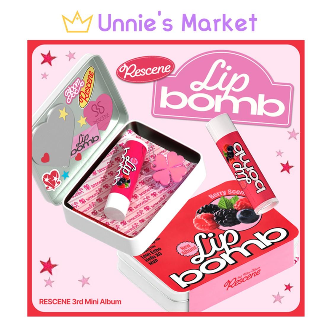 RESCENE The 3rd Mini Album [lip bomb] (QR) (lip balm ver.) + Free Gift