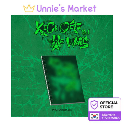 [Pre-order] KickFlip [KICK OFF THE WALL Pt.1] 5th Mini Album (PHOTOBOOK Ver.) + Free Gift
