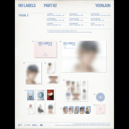 YEONJUN (TOMORROW X TOGETHER) [NO LABELS: PART 02] Album + Free Gift