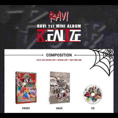 RAVI (VIXX) 1st MINI ALBUM [R.EAL1ZE]