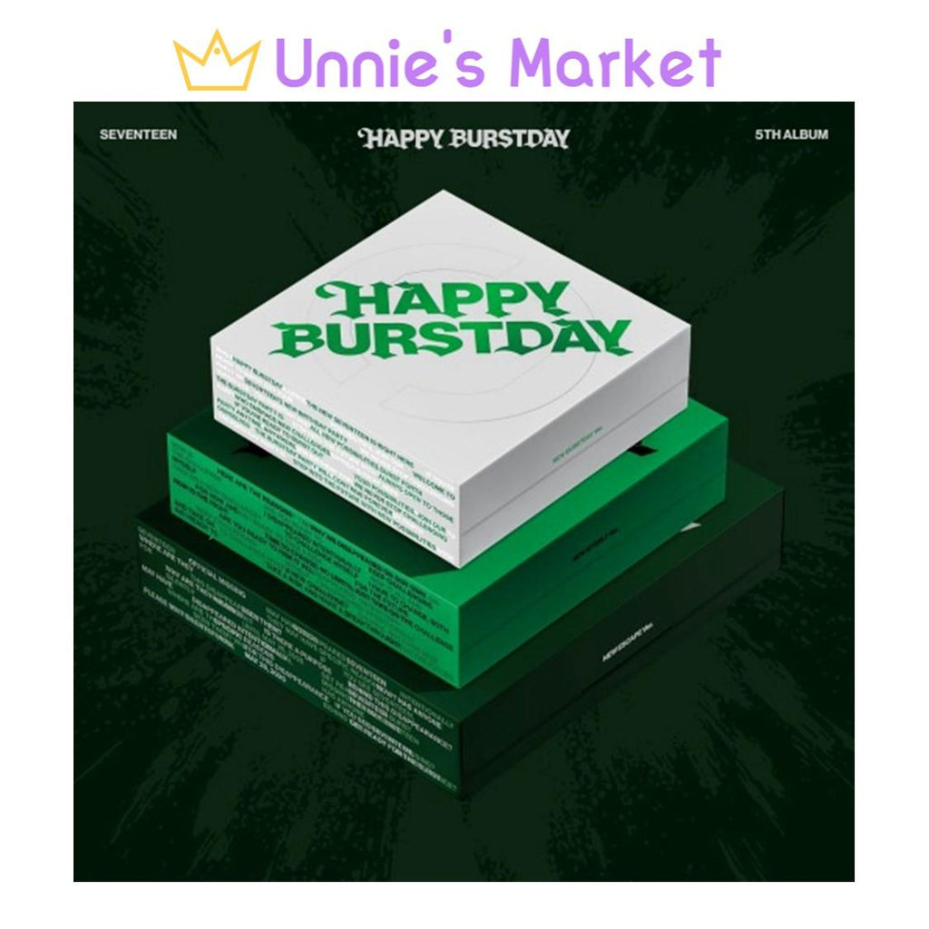 SEVENTEEN - HAPPY BURSTDAY / 5th Album