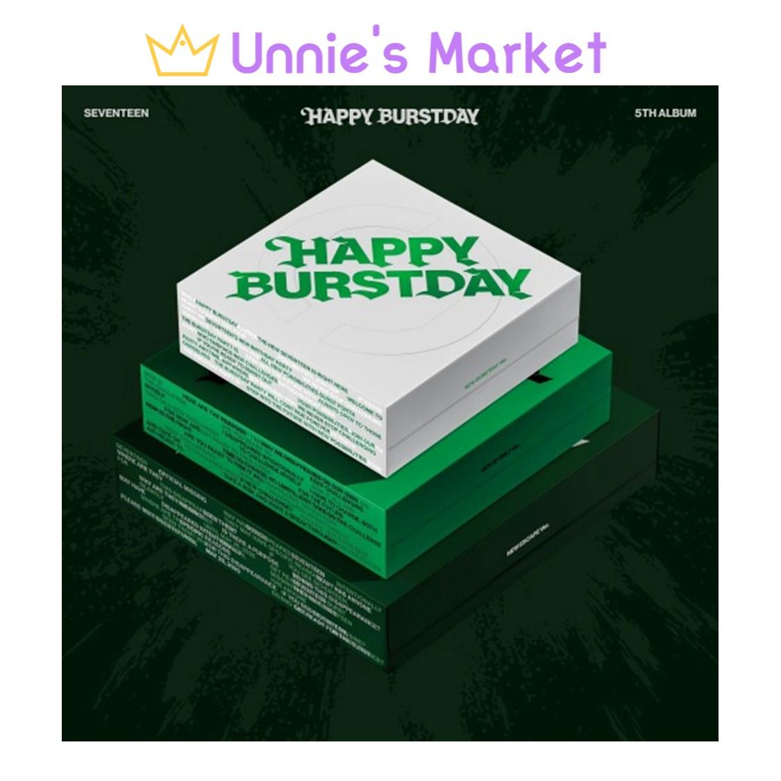 SEVENTEEN - HAPPY BURSTDAY / 5th Album