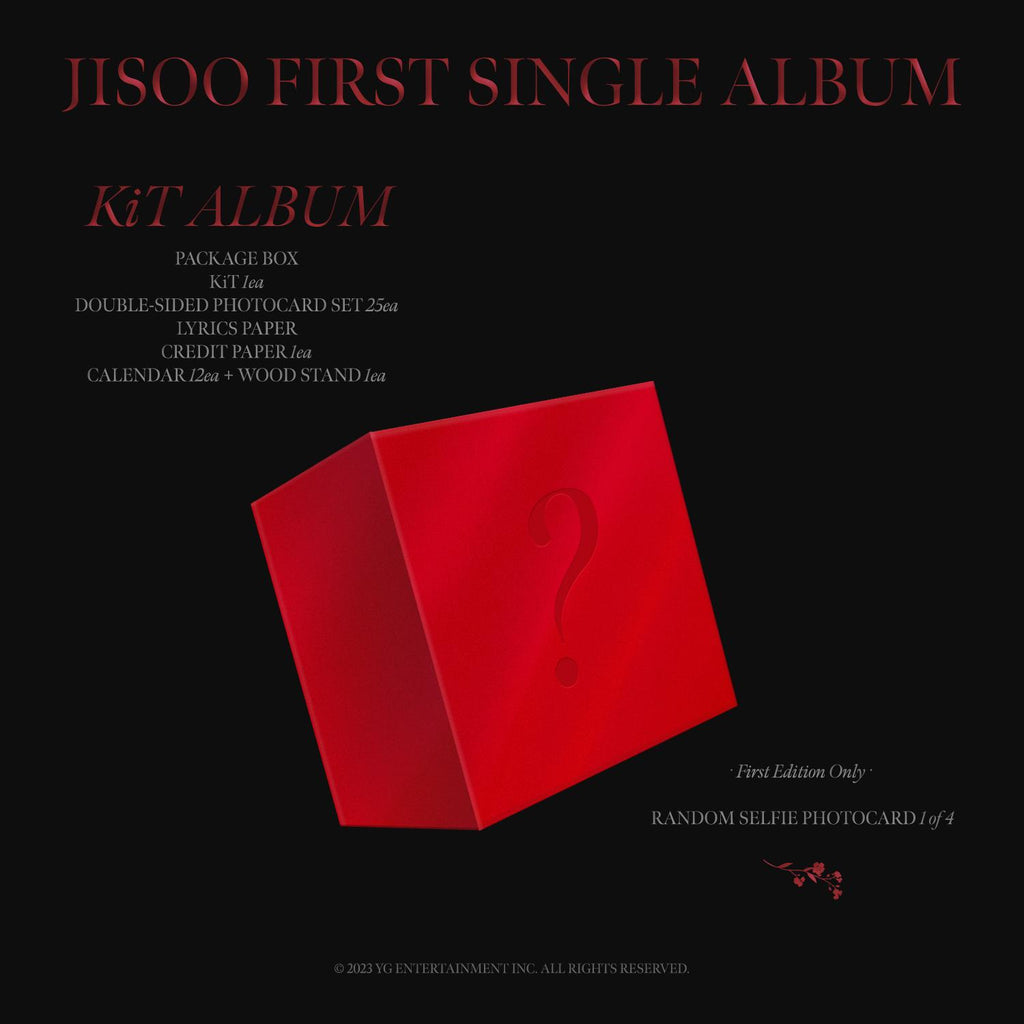 JISOO [ME] FIRST SINGLE ALBUM KiT ALBUM