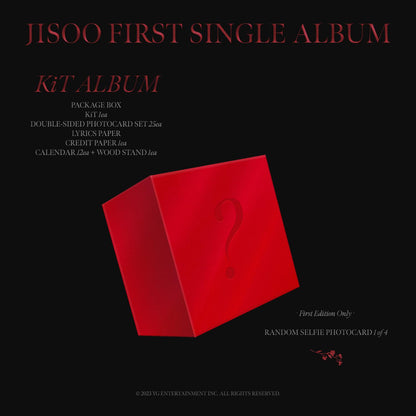 JISOO [ME] FIRST SINGLE ALBUM KiT ALBUM