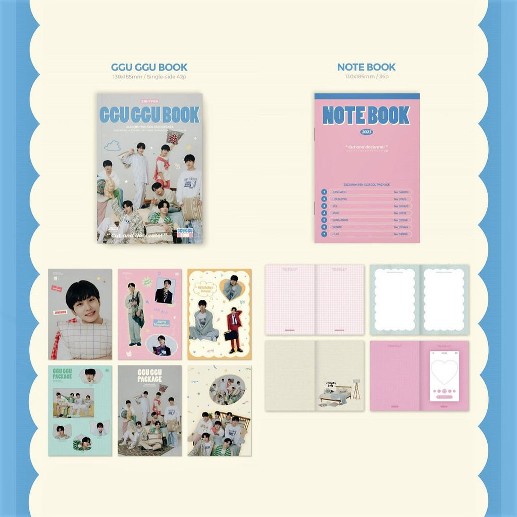 ENHYPEN 2023 GGU GGU PACKAGE (WEVERSE POB Option)