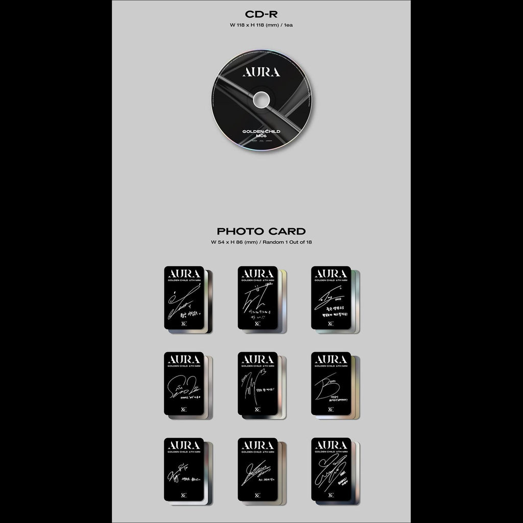 GOLDEN CHILD [AURA] Compact Ver. Album