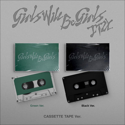 ITZY [Girls Will Be Girls] Cassette Tape Ver.