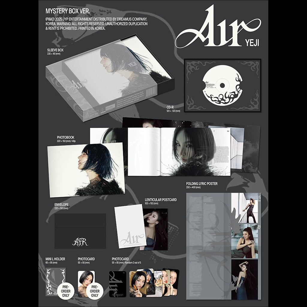 YEJI (ITZY) - Air Mystery Box Ver. Album