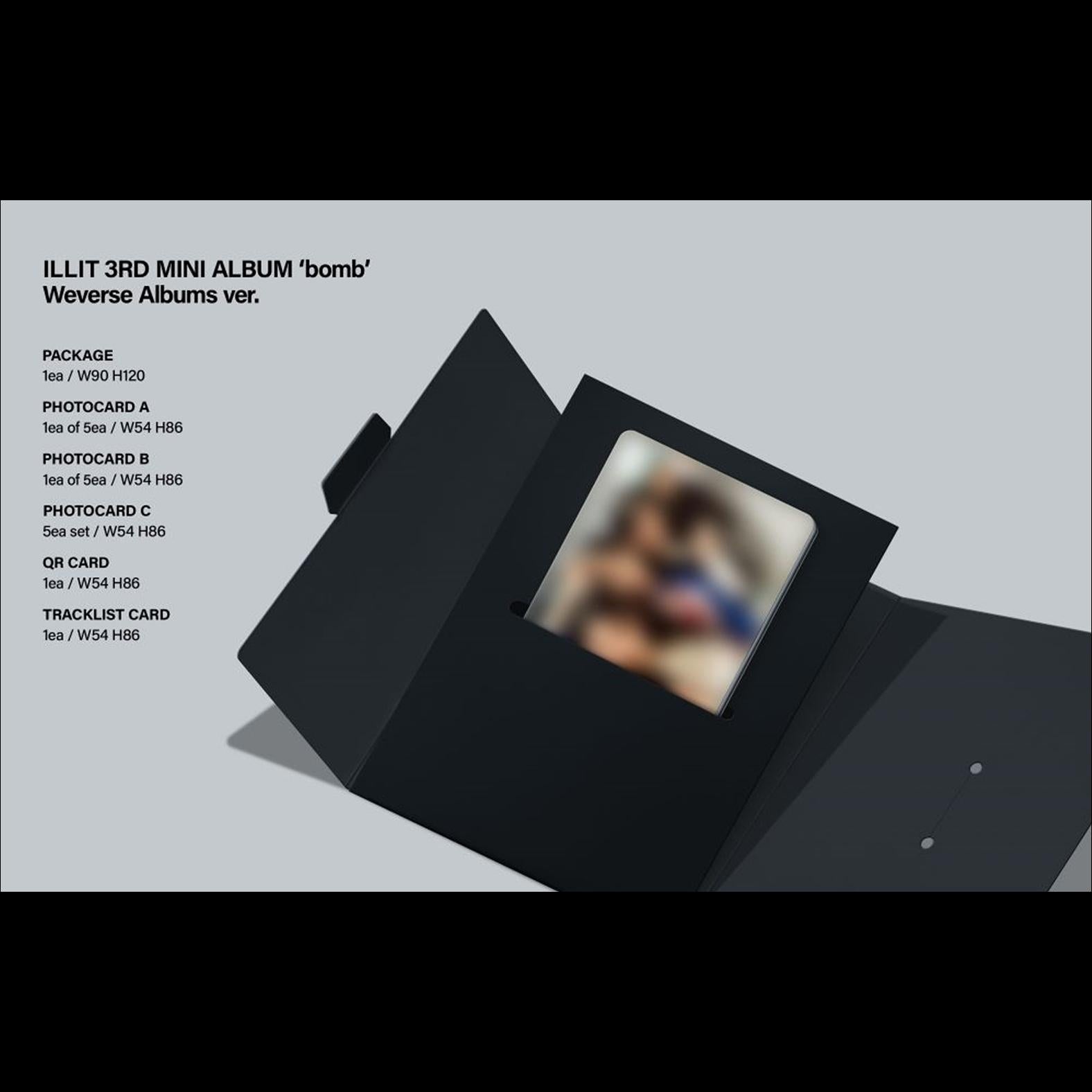 ILLIT bomb 3rd Mini Album (Weverse Albums ver.)