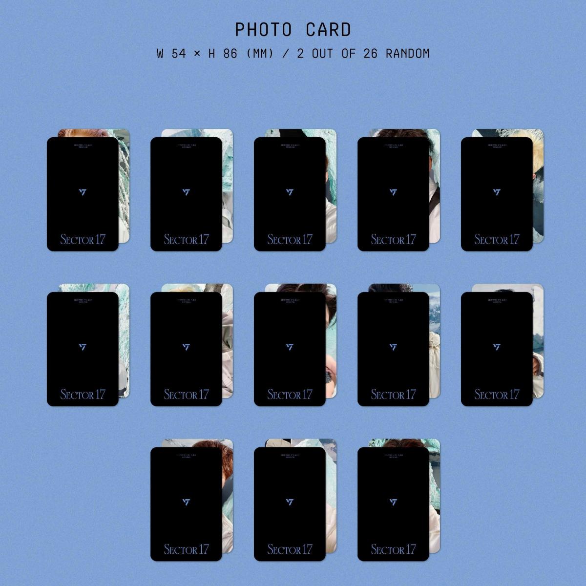 SEVENTEEN - SECTOR 17 Weverse Albums ver. (RANDOM)