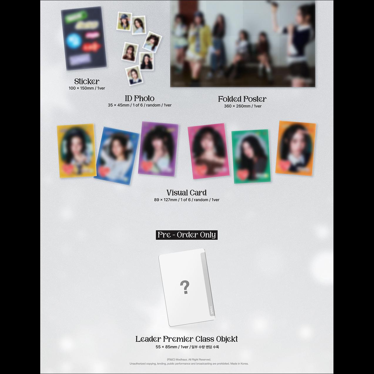 tripleS [msnz] (moon ver / sun ver / neptune ver / zenith ver) + Free Gift