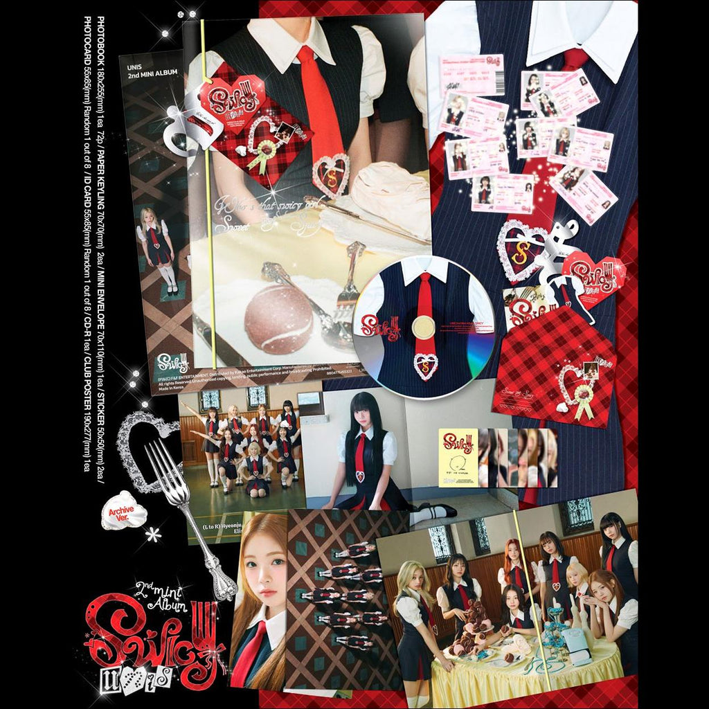 UNIS - SWICY (Archive Ver.) / 2nd Mini Album