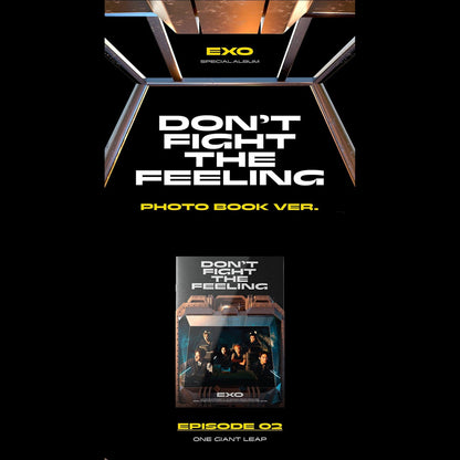 (Photo Book Ver.) EXO - DON'T FIGHT THE FEELING [Ver. 1 / Ver. 2]
