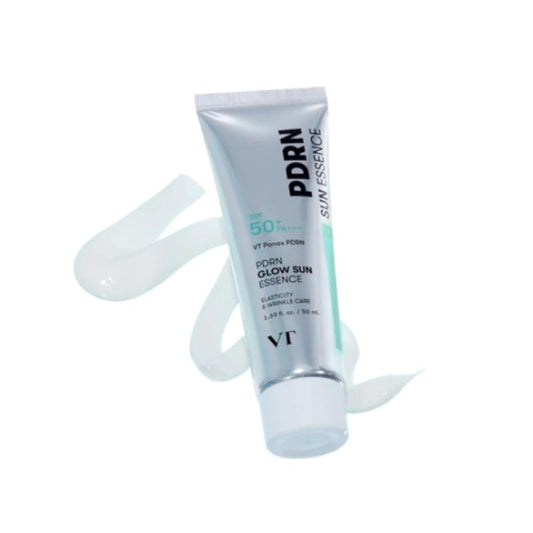 [VT] PDRN Glow Sun Essence 50ml SPF50+ PA+++ | Hydrating Water-Based Sunscreen, K-Beauty