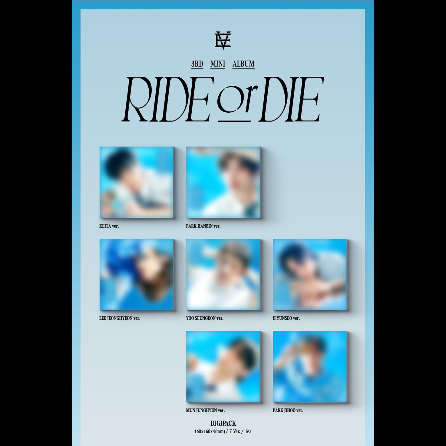 EVNNE - RIDE or DIE Digipack VER. Album