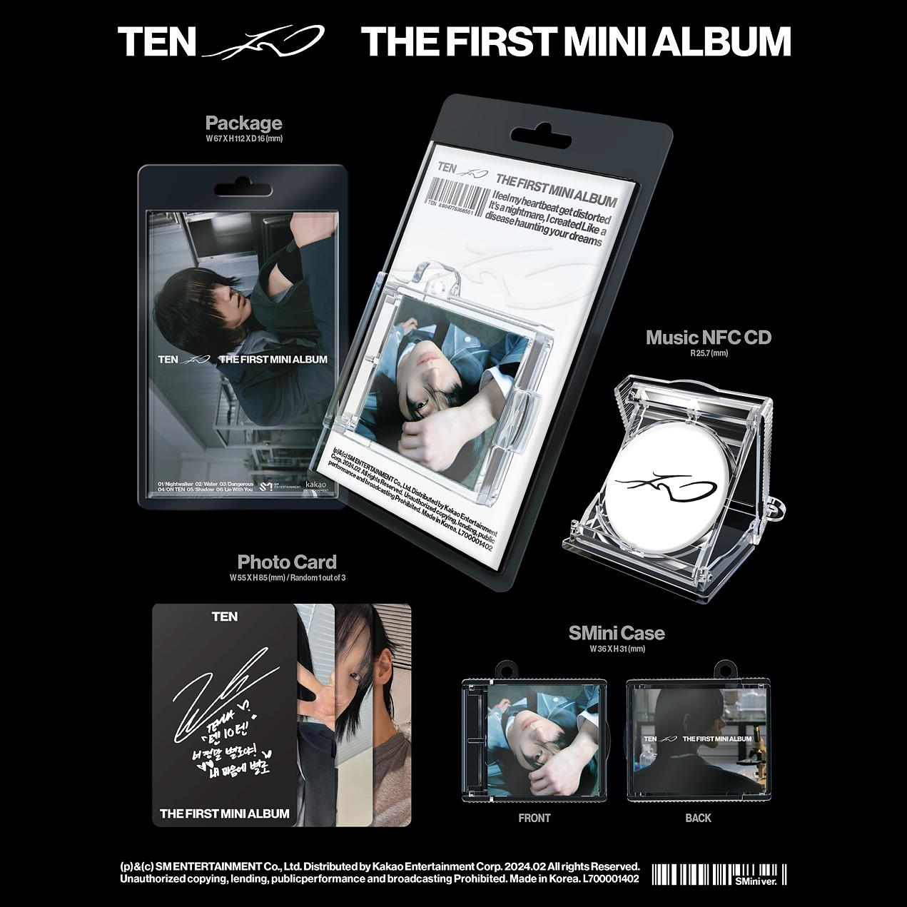 TEN(NCT) [TEN] Smini Ver. (Smart Album)
