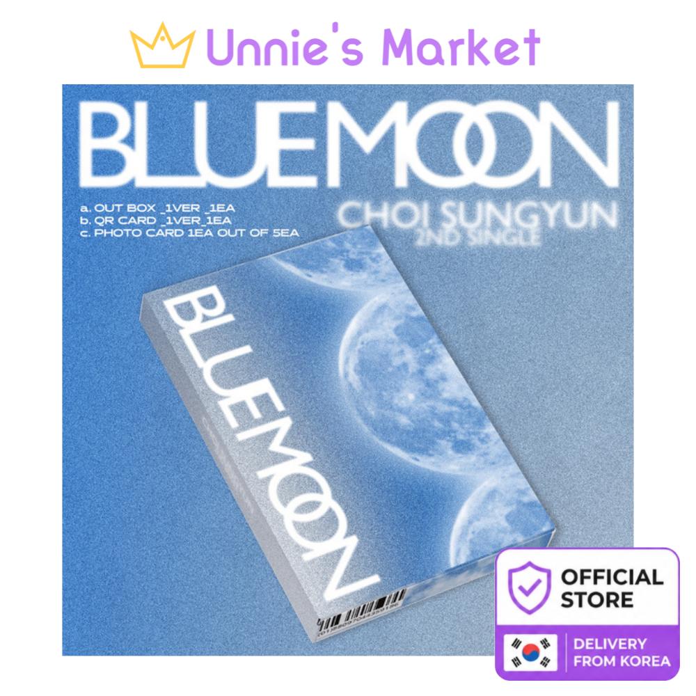 [Pre-order] CHOI SUNGYUN (GOLDEN CHILD) [BLUE MOON] 2nd Single Album + Free Gift