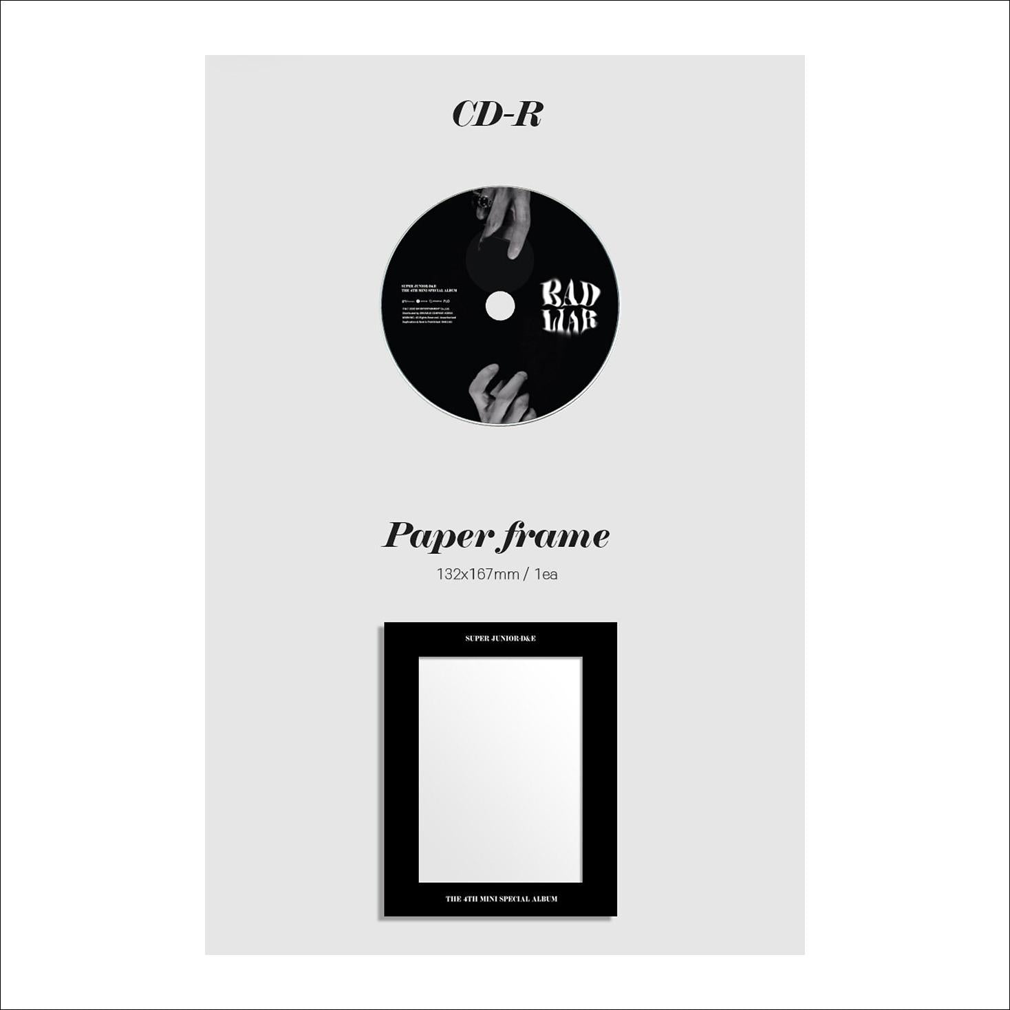 D&E(SUPER JUNIOR) - BAD LIAR 4th Mini Special Album