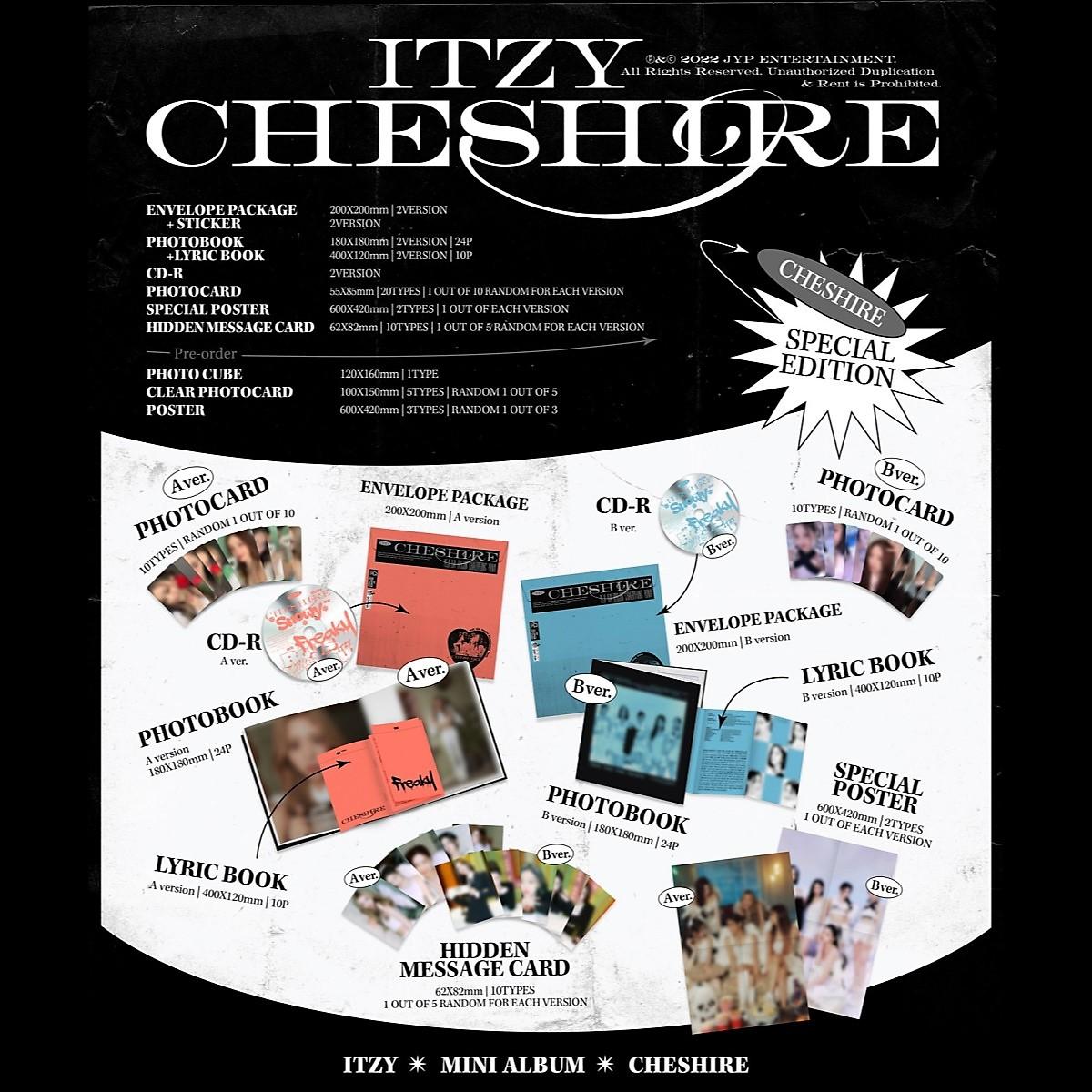 ITZY [CHESHIRE] Special Edition Album