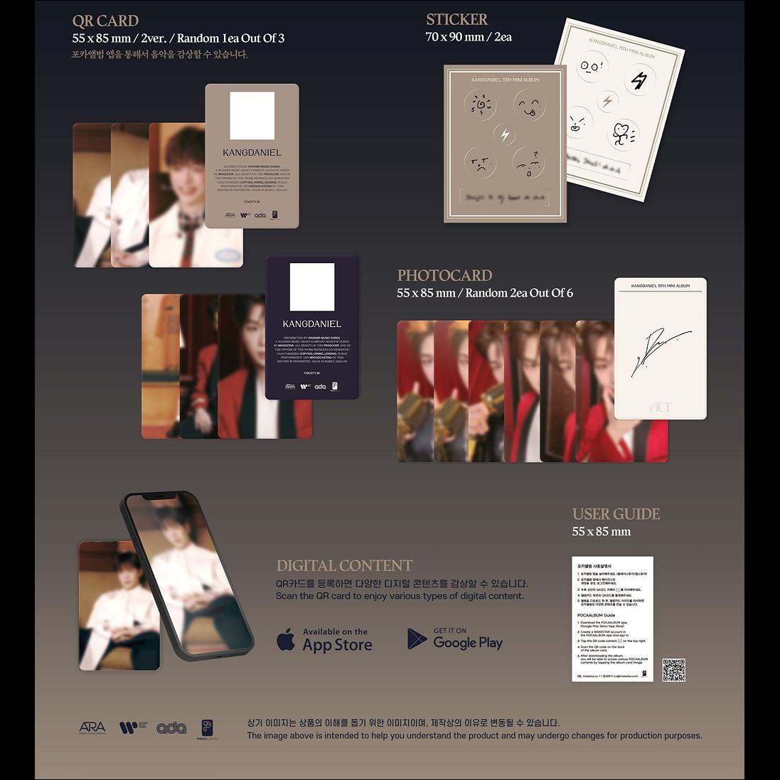 KANGDANIEL - ACT POCA ALBUM (A VER., B VER.)