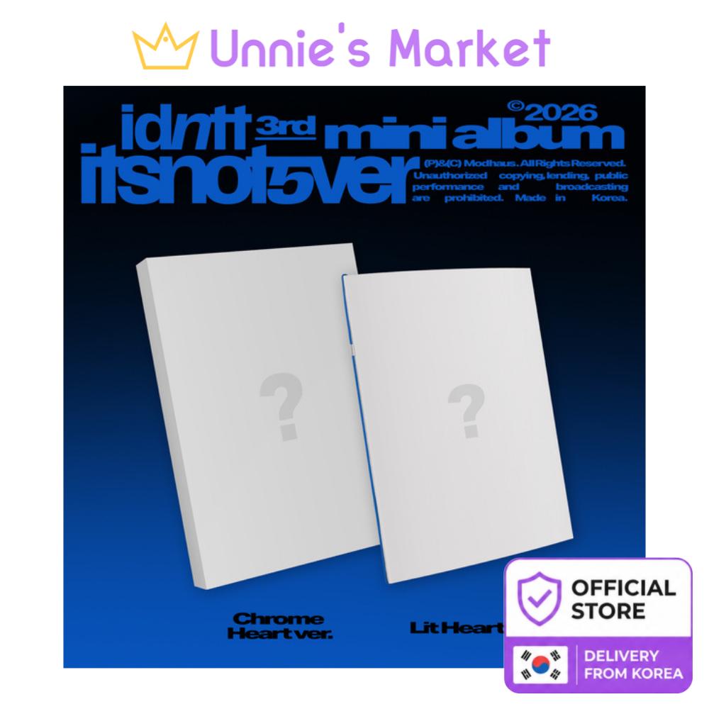 [Pre-order] idntt [itsnotover] 3rd Mini Album + Free Gift