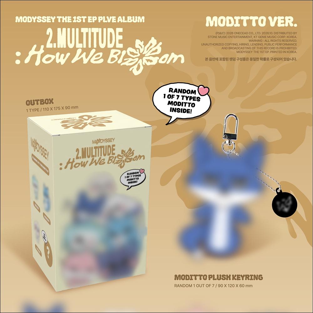 [Pre-order] MODYSSEY [2.Multitude How We Bloom] MODITTO VER. + Free Gift