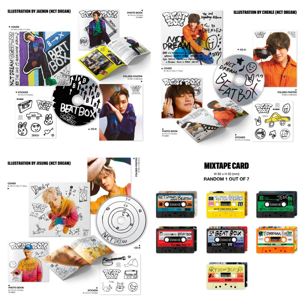 NCT DREAM - Beatbox Digipack Ver.