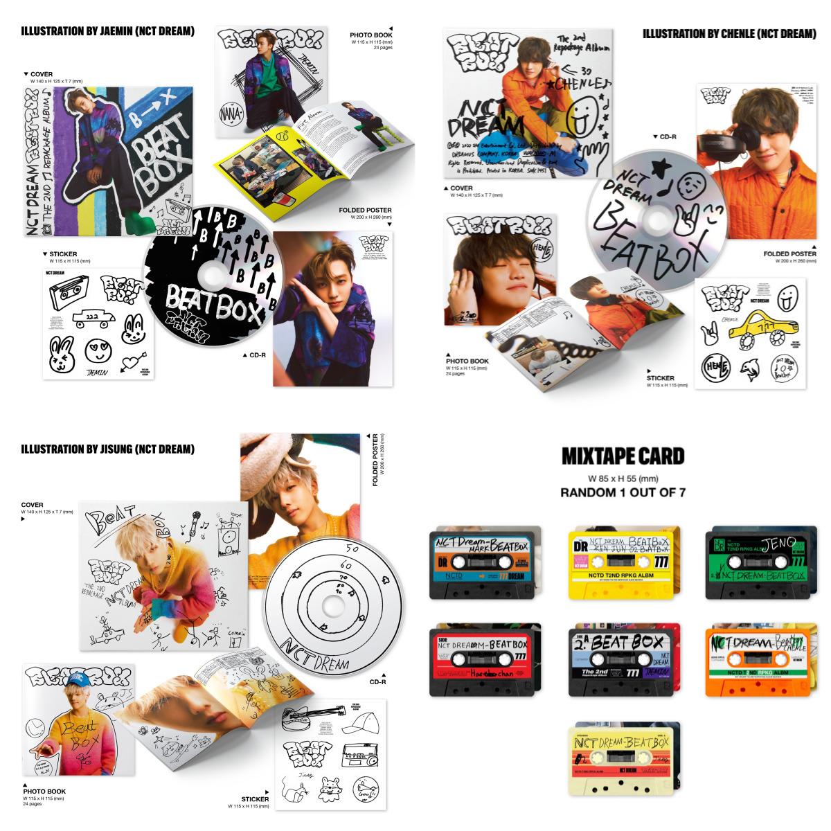 NCT DREAM - Beatbox Digipack Ver.